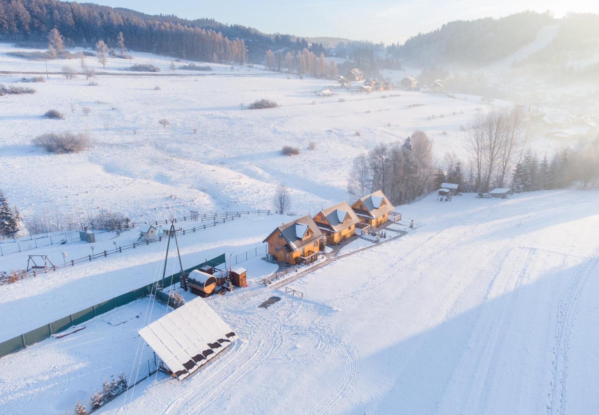 Zaciszne Domki W Kluszkowcach Z Sauna I Balia Kluszkowce Exterior foto