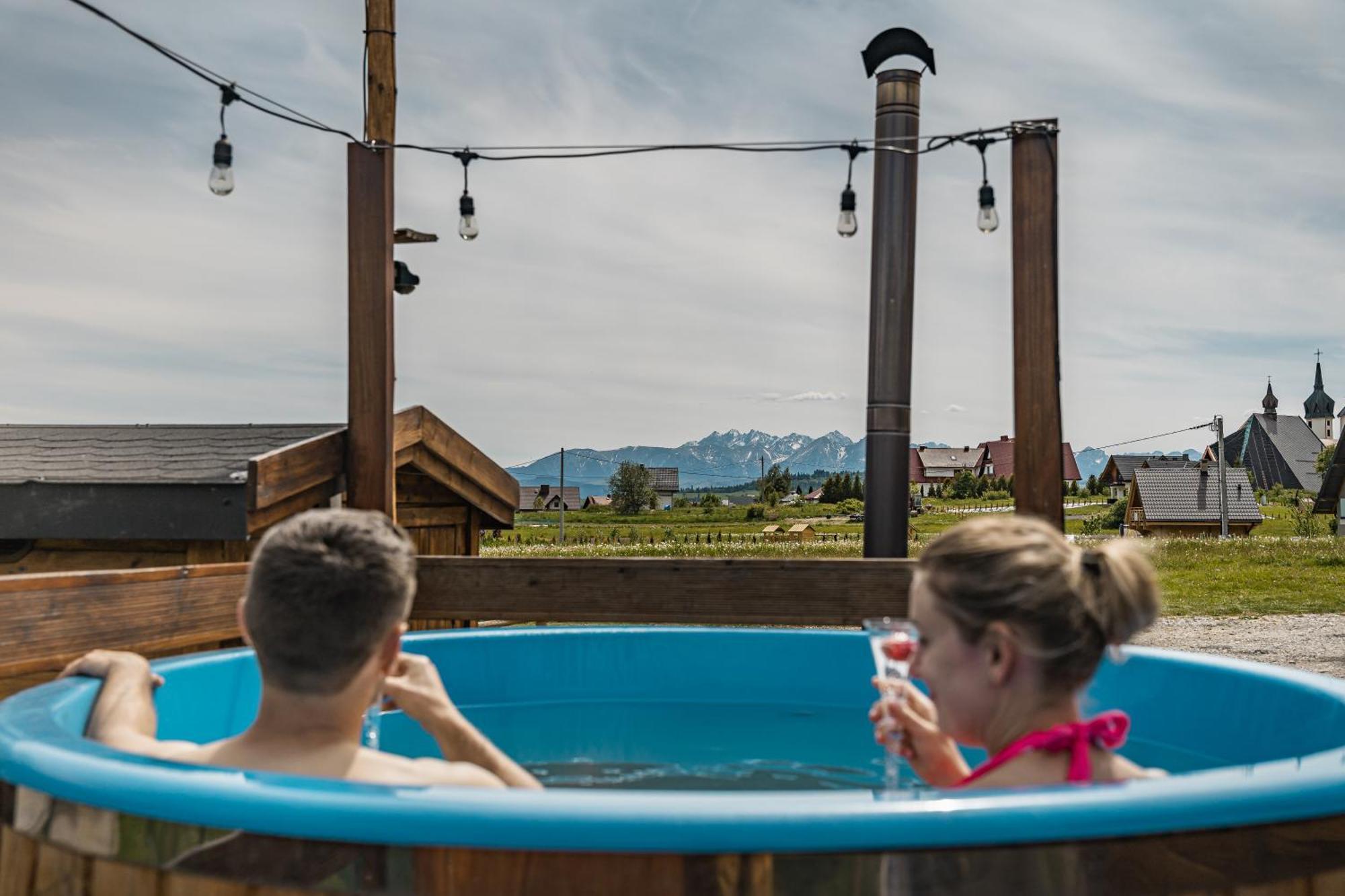 Zaciszne Domki W Kluszkowcach Z Sauna I Balia Kluszkowce Exterior foto