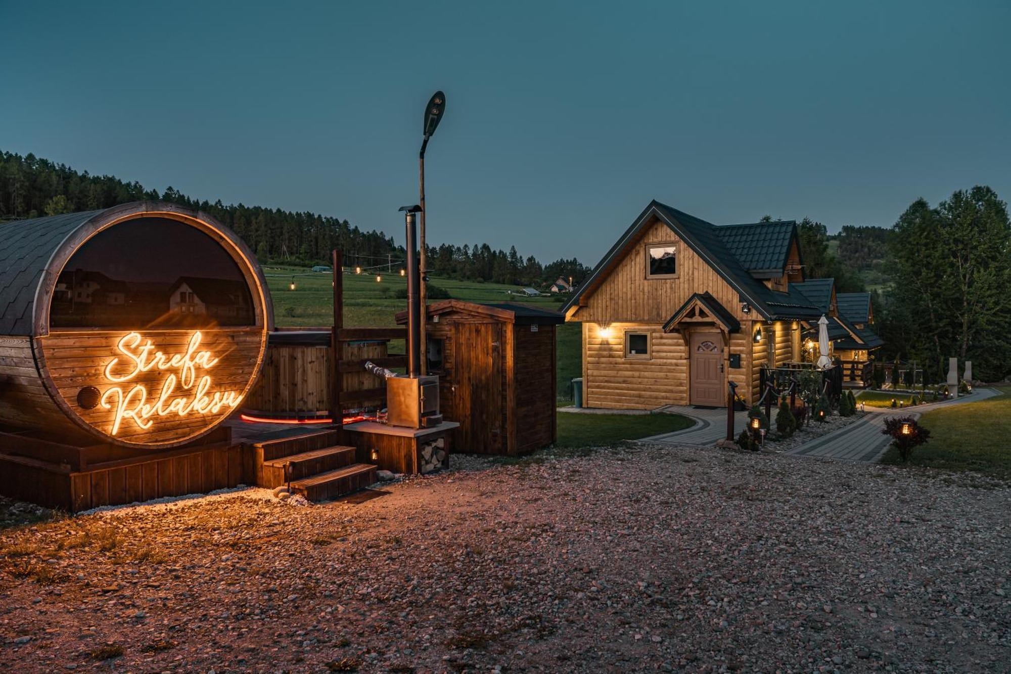 Zaciszne Domki W Kluszkowcach Z Sauna I Balia Kluszkowce Exterior foto